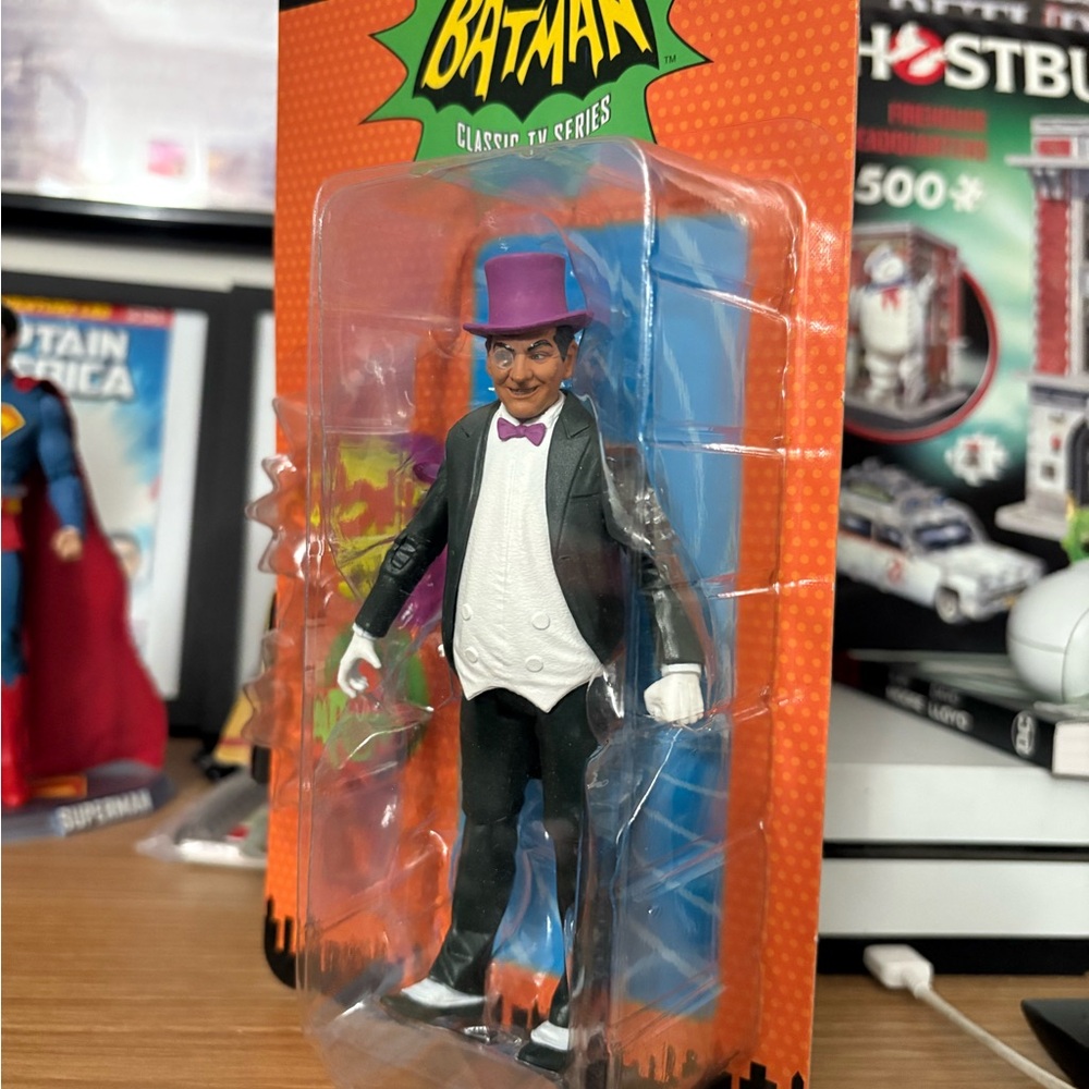 Batman Classic Series Penguin Action Figure with Purple Hat